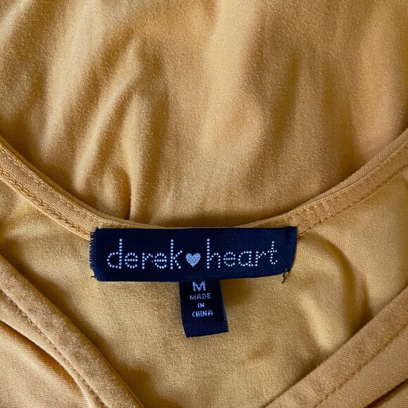 Derek Heart Sleeveless button front midi dress - Picture 6 of 7